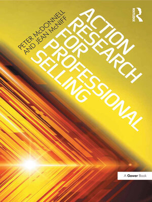 cover image of Action Research for Professional Selling